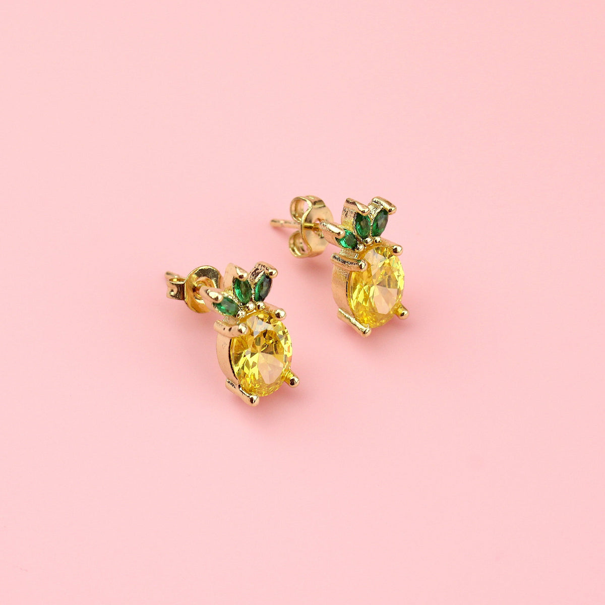 Pineapple Punch Stud Earrings