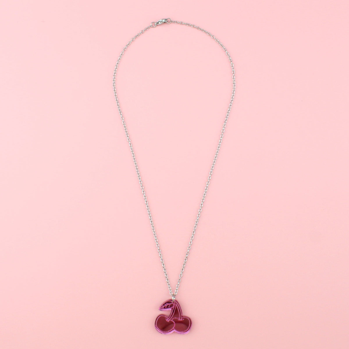 Pink Cherry Dream Necklace