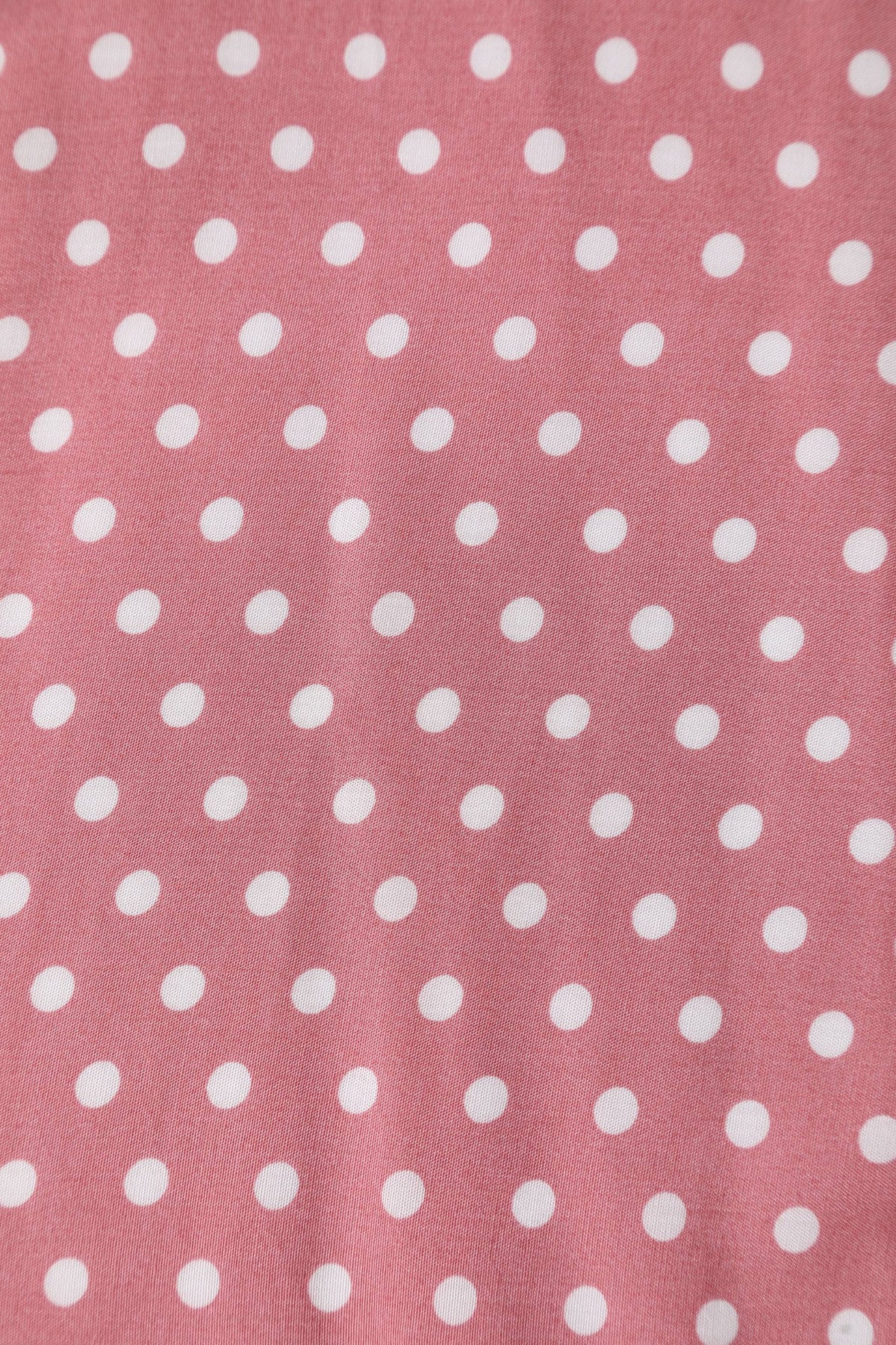 Poppy Pink Polka Dot Shirt Dress