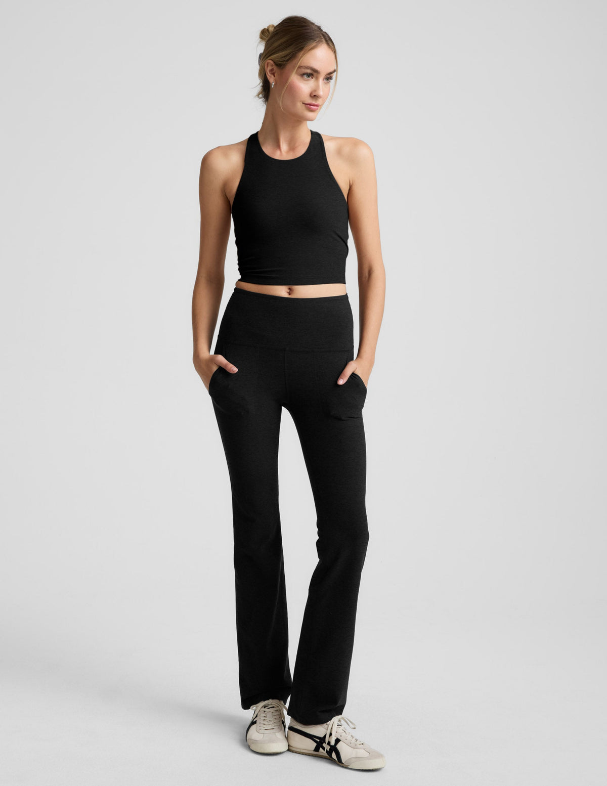 Spacedye™ High Neck Cropped Tank