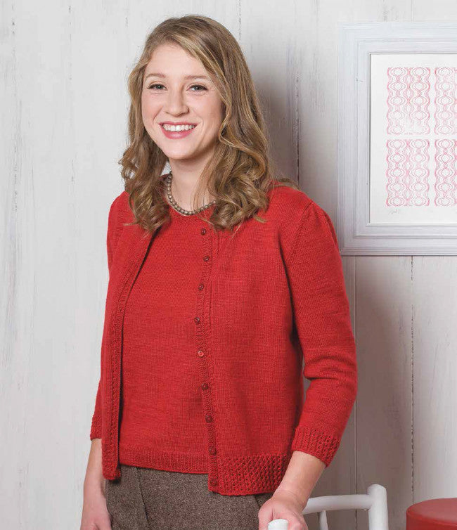 A Timeless Twinset to Knit Knitting Pattern DownloadImage