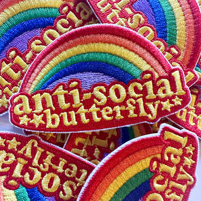Anti-Social Butterfly Patch