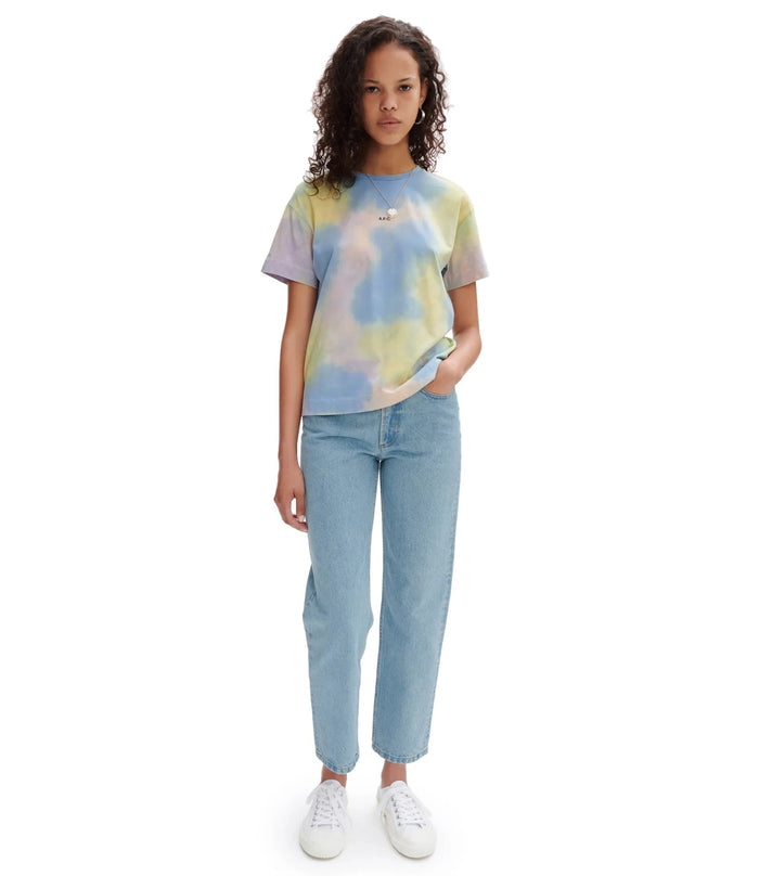 A.P.C - T-shirt Janice Multicolore - Femme-Tops-COEWN-F26087