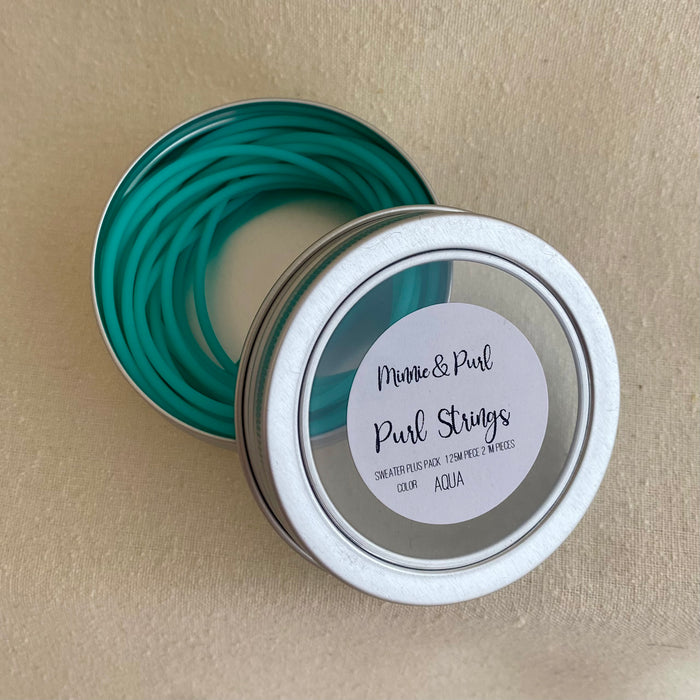 Aqua: Purl Strings