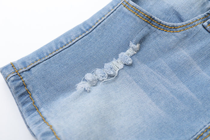 Baby Boy Girl Jean Shortalls, Toddler Denim Cute Summer Shortalls
