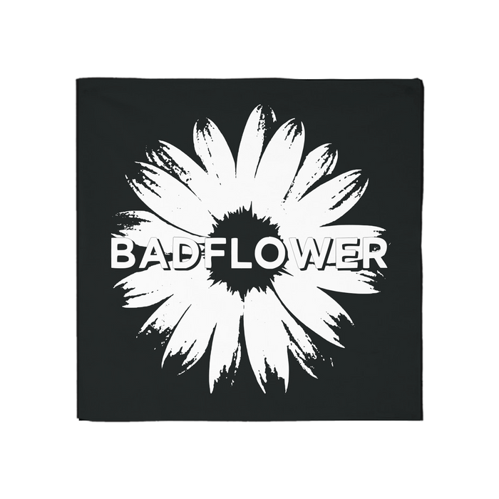Badflower daisy bandana