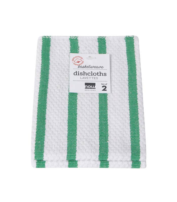 NOW Designs Greenbriar Basketweave Dishcloth at Culinary Apple