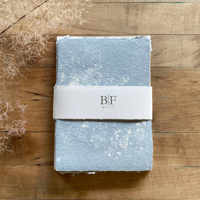 Bat Flower Press Sky handmade paper set with envelopes