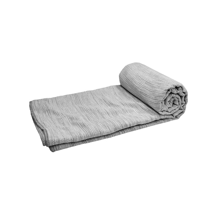 A Beacon Bed Throw displayed on a bed.