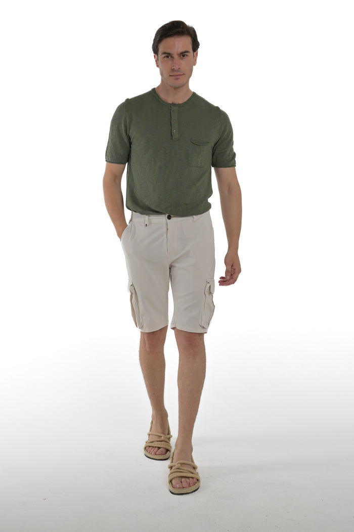 Bermuda in cotone regular Crush Dream SS25