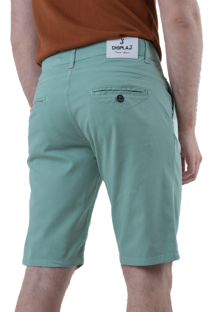 Bermuda in cotone slim Cristian Maldive SS25