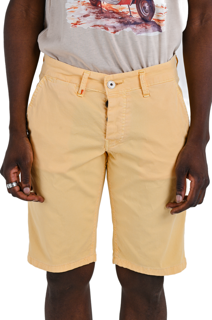 Bermuda in cotone slim Cristian Maldive SS25
