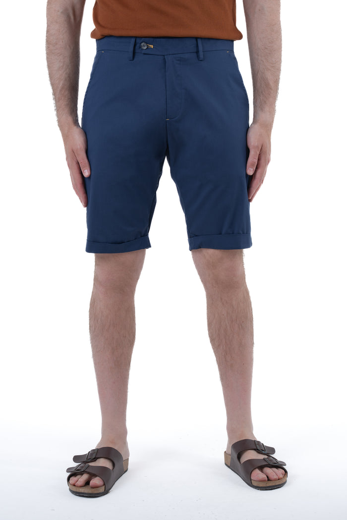 Bermuda in cotone slim Point Ciondolo SS25