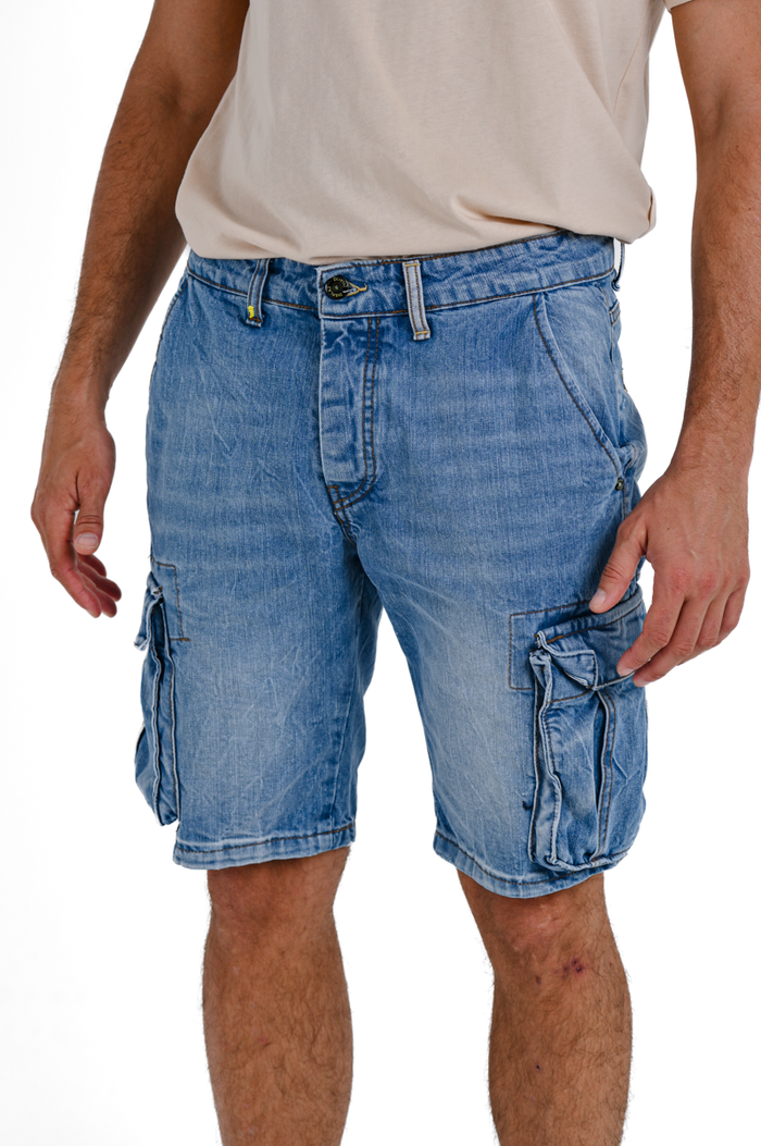 Bermuda in denim regular Crush PR 119 SS25