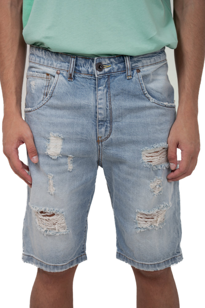 Bermuda in denim regular Gis 261 SS26
