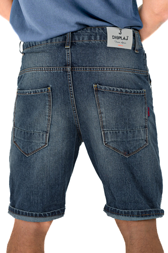 Bermuda in denim regular GIS Music Medio
