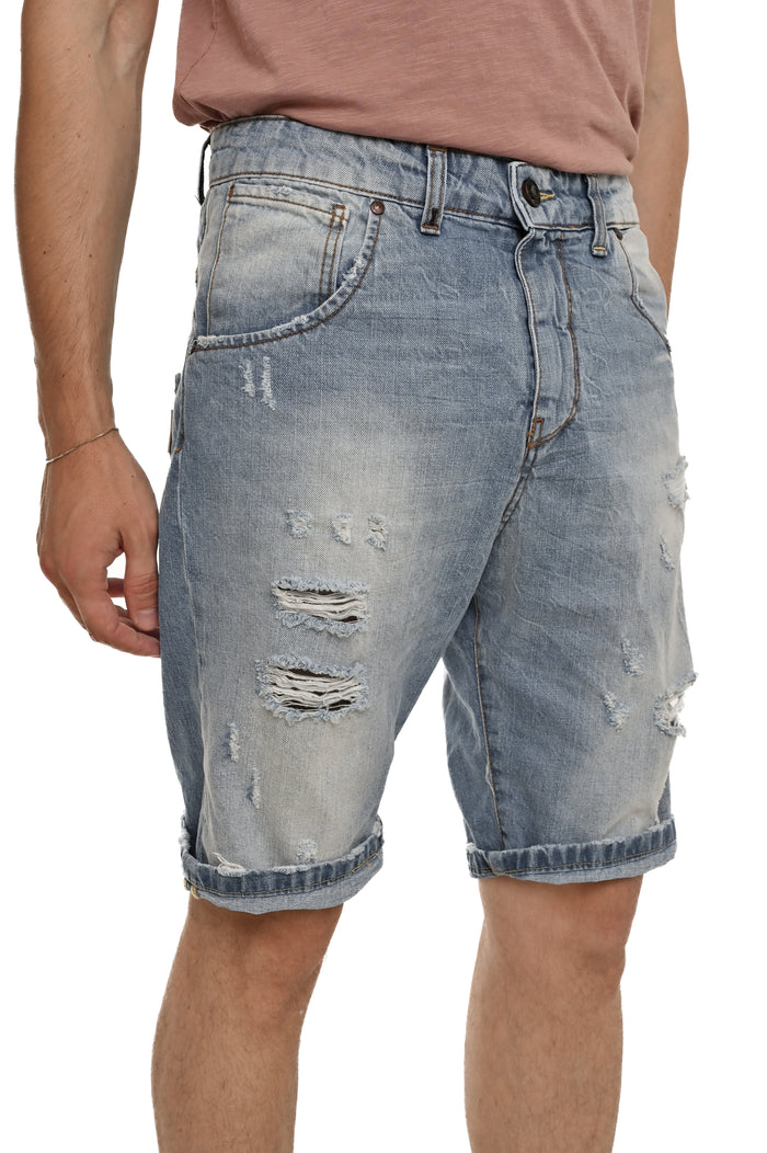 Bermuda in denim regular GIS PE 2542 SS25