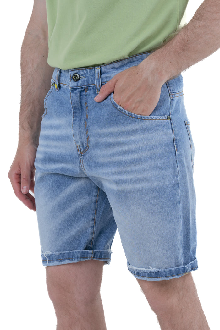 Bermuda in denim regular GIS PR 107 SS25