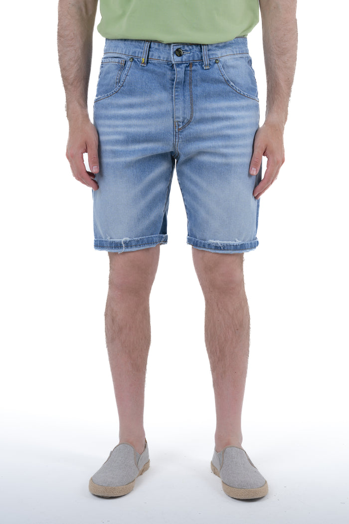 Bermuda in denim regular GIS PR 107 SS25