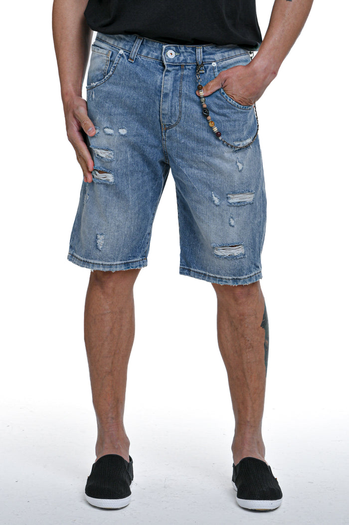 Bermuda in denim regular GIS PR24 SS25