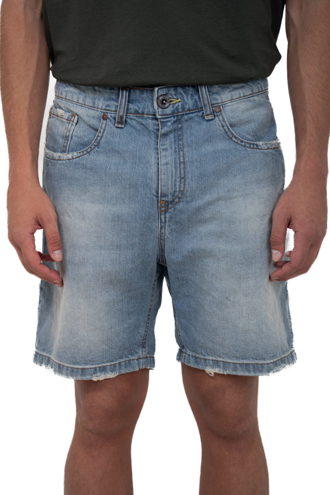 Bermuda in denim regular Lobo 265 SS26