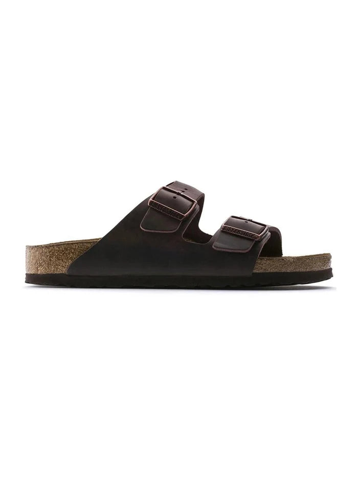 Birkenstock - Sandales Arizona - Cuir huilé - Habana-Chaussures-