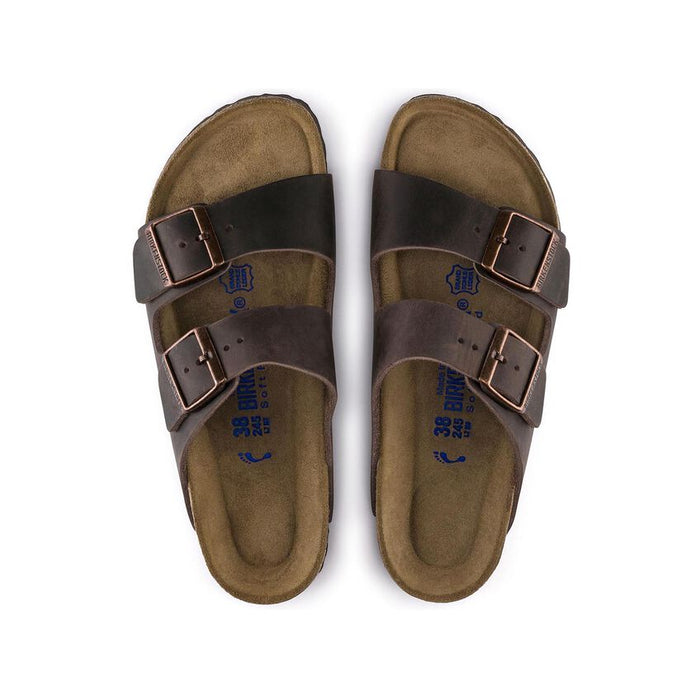 Birkenstock - Sandales Arizona - Cuir huilé - Habana-Chaussures-