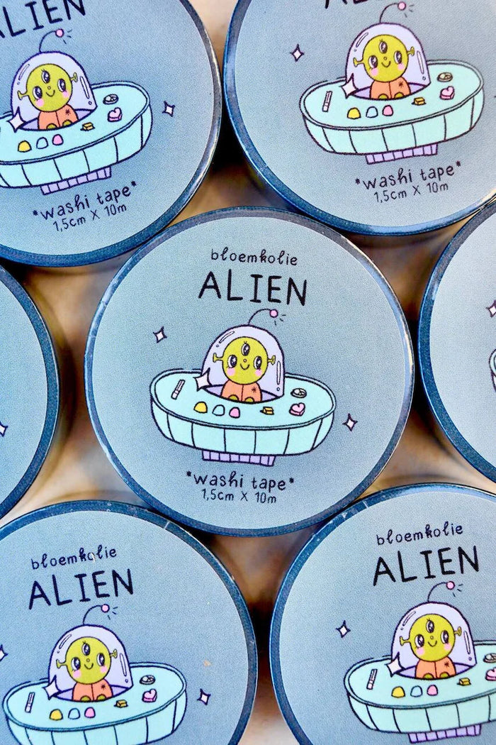Bloemkolie - Aliens Washi Tape