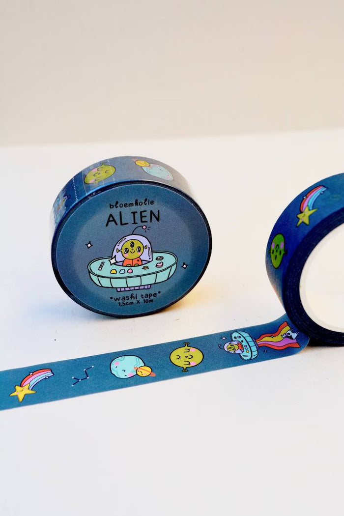 Bloemkolie - Aliens Washi Tape