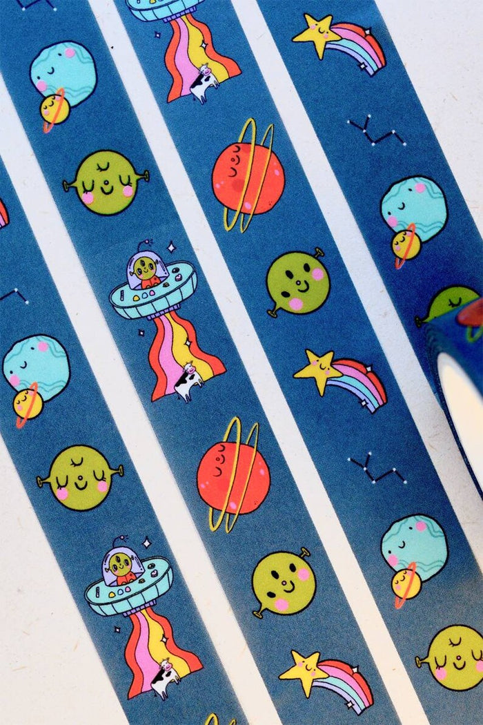 Bloemkolie - Aliens Washi Tape