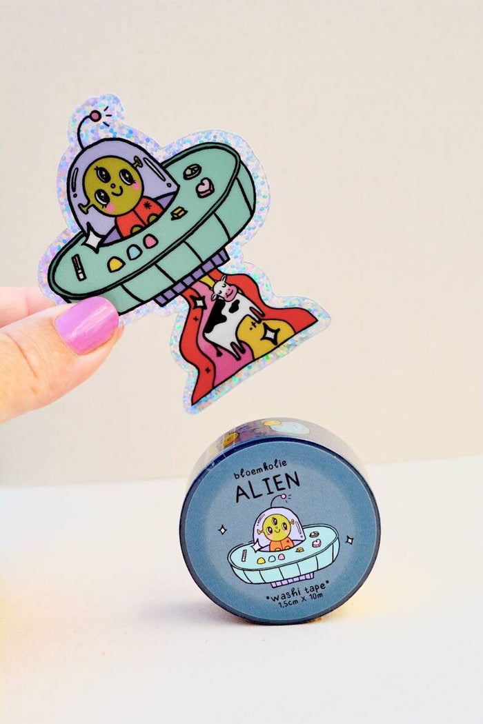 Bloemkolie - Aliens Washi Tape
