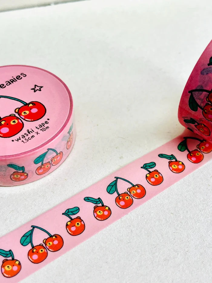Bloemkolie - Cherry Berries Washi Tape