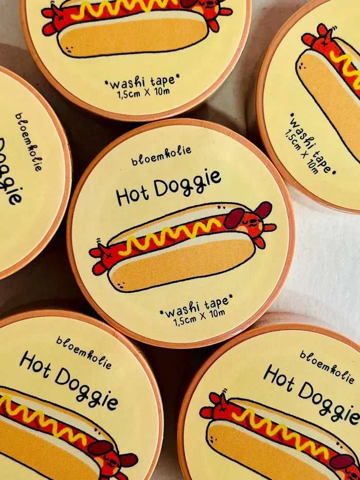 Bloemkolie - Hot Doggie Washi Tape