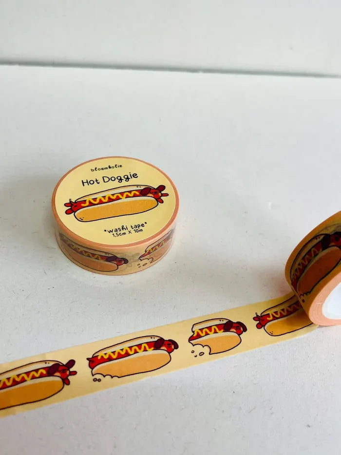 Bloemkolie - Hot Doggie Washi Tape