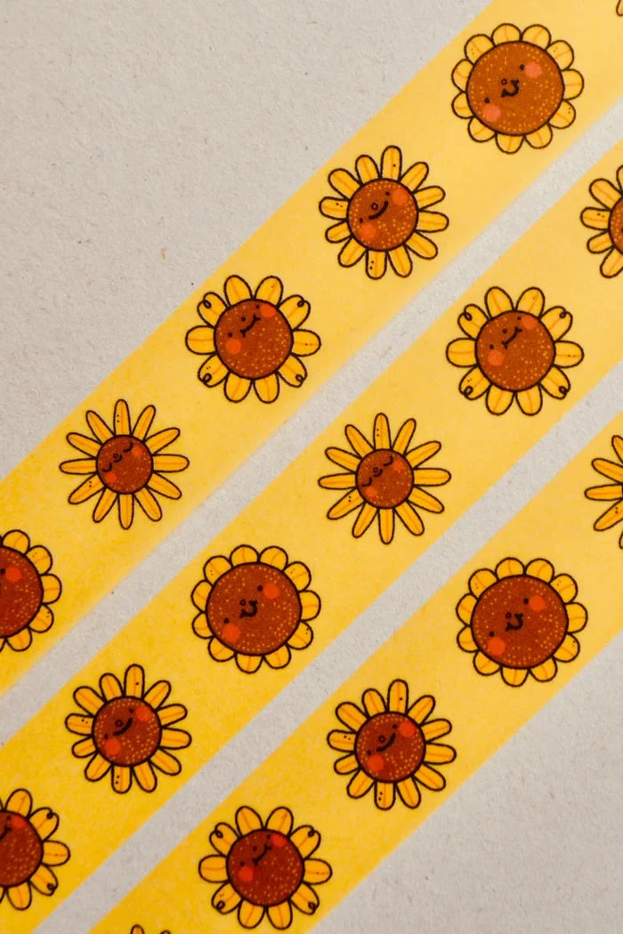 Bloemkolie - Sunflower Washi Tape