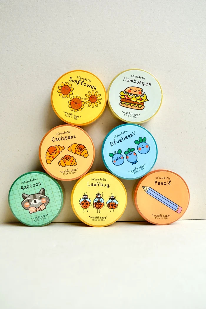Bloemkolie - Sunflower Washi Tape