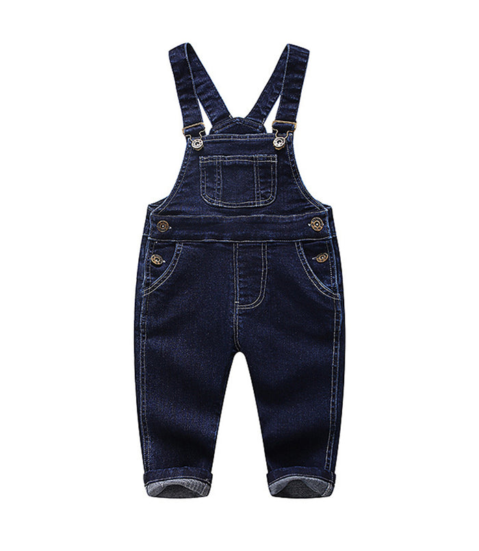 Blue Denim Dungaree Boys Girls Jeans Overalls