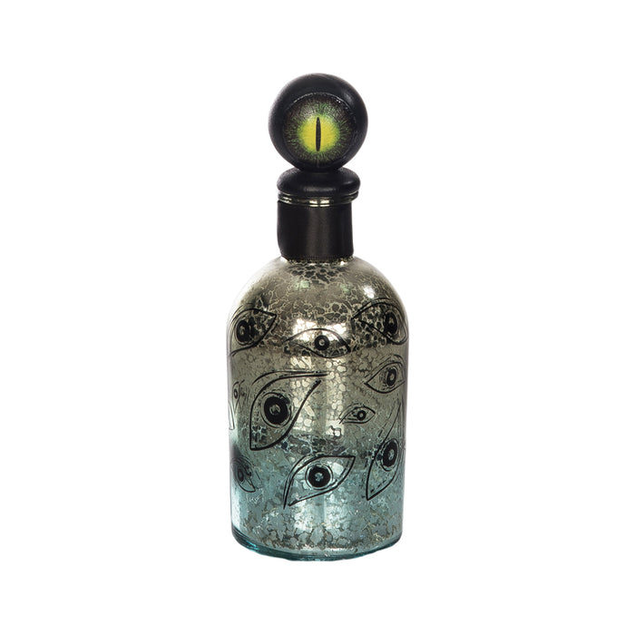 A Blue Glass Bottle.