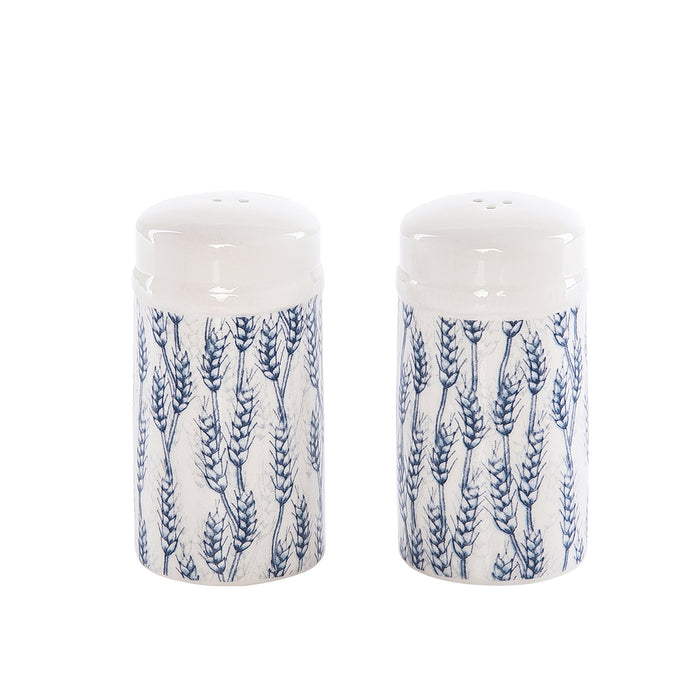 A Blue Harvest Salt & Pepper Shaker Set.