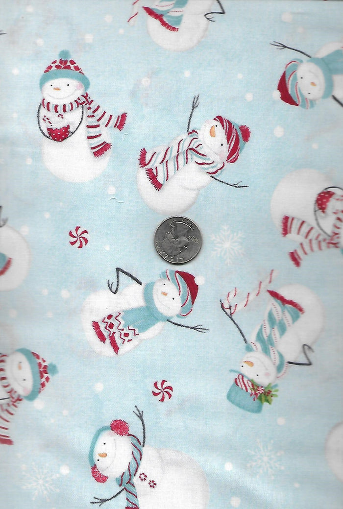 Bolt End - Frosty Merry Mints 2/3 yd