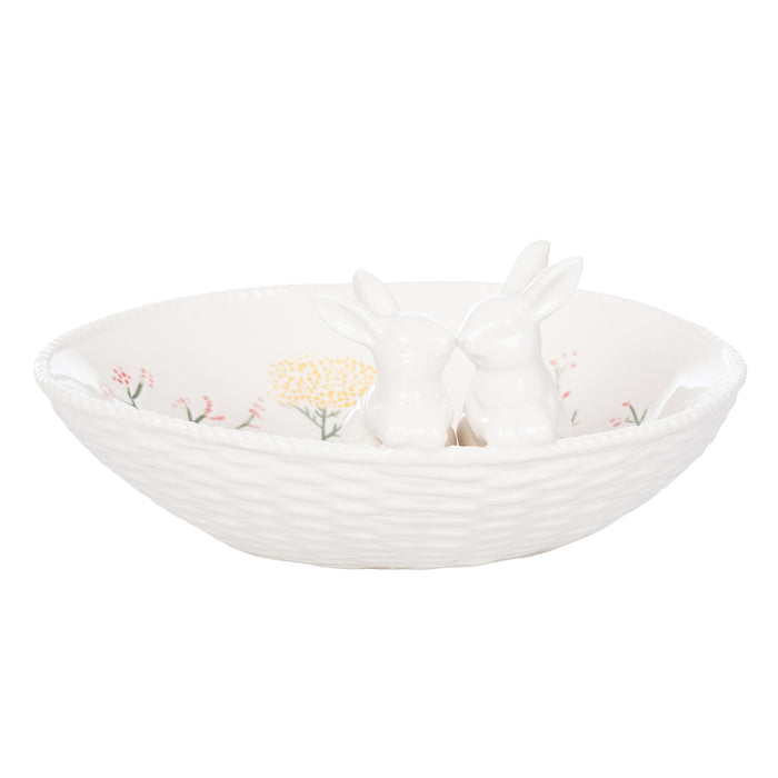 A Botanical Bunny Dish.