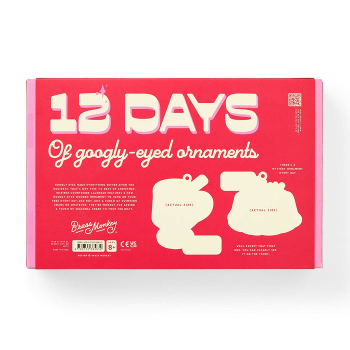 Brass Monkey Googly & Bright Holiday Advent Calendar