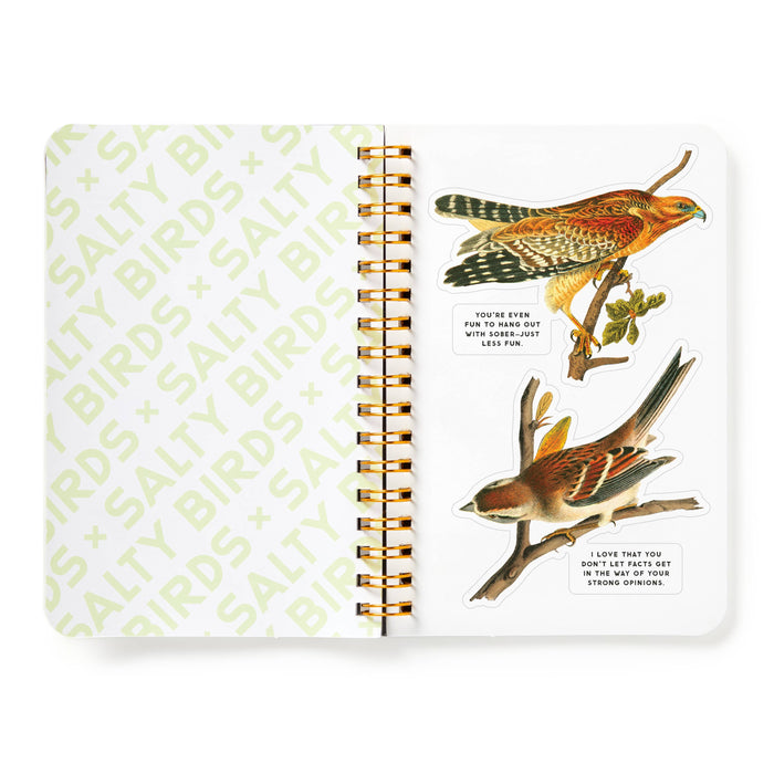 Brass Monkey Salty Birds Sticker Book