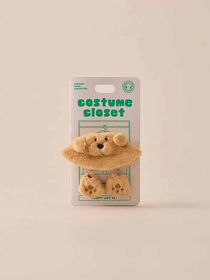 BT21 - BABY FLUFFY COSTUME CLOSET BUCKET HAT SET - COKODIVE