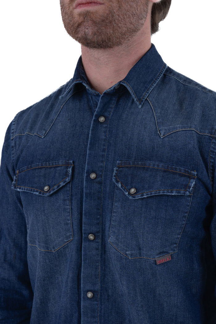 Camicia Denim regular Spy C001 Media SS25
