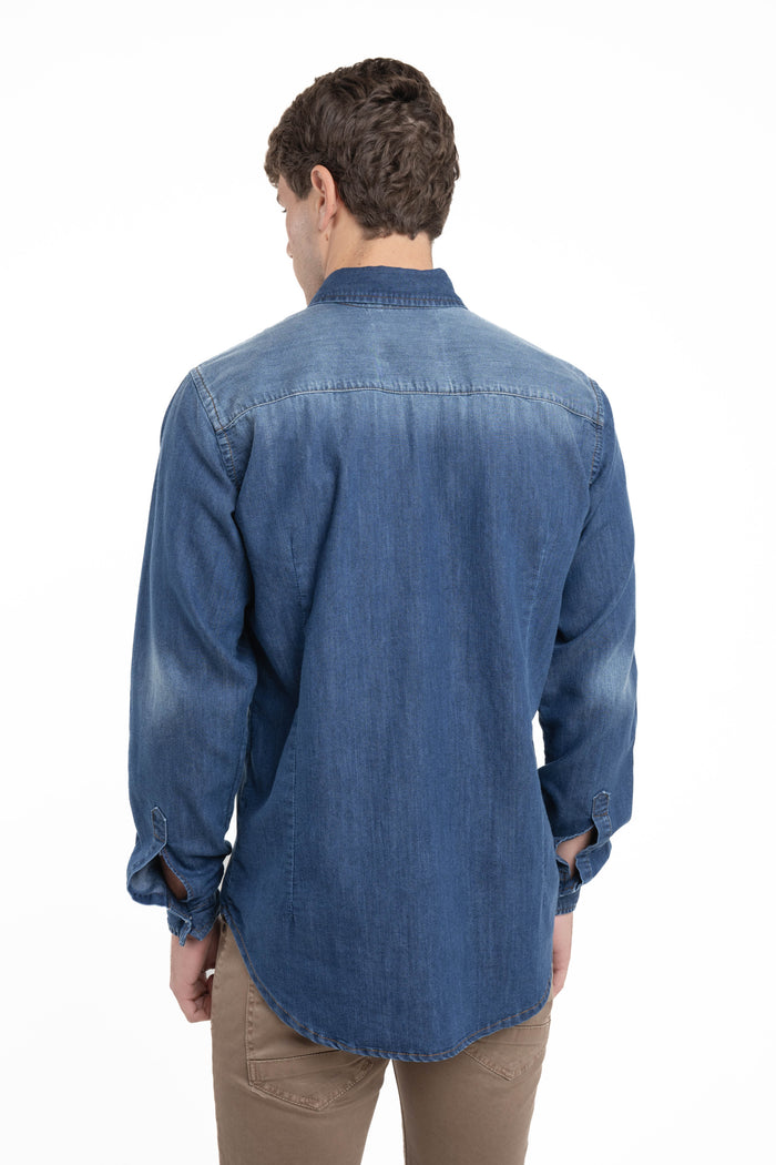 Camicia Denim regular Spy music medio