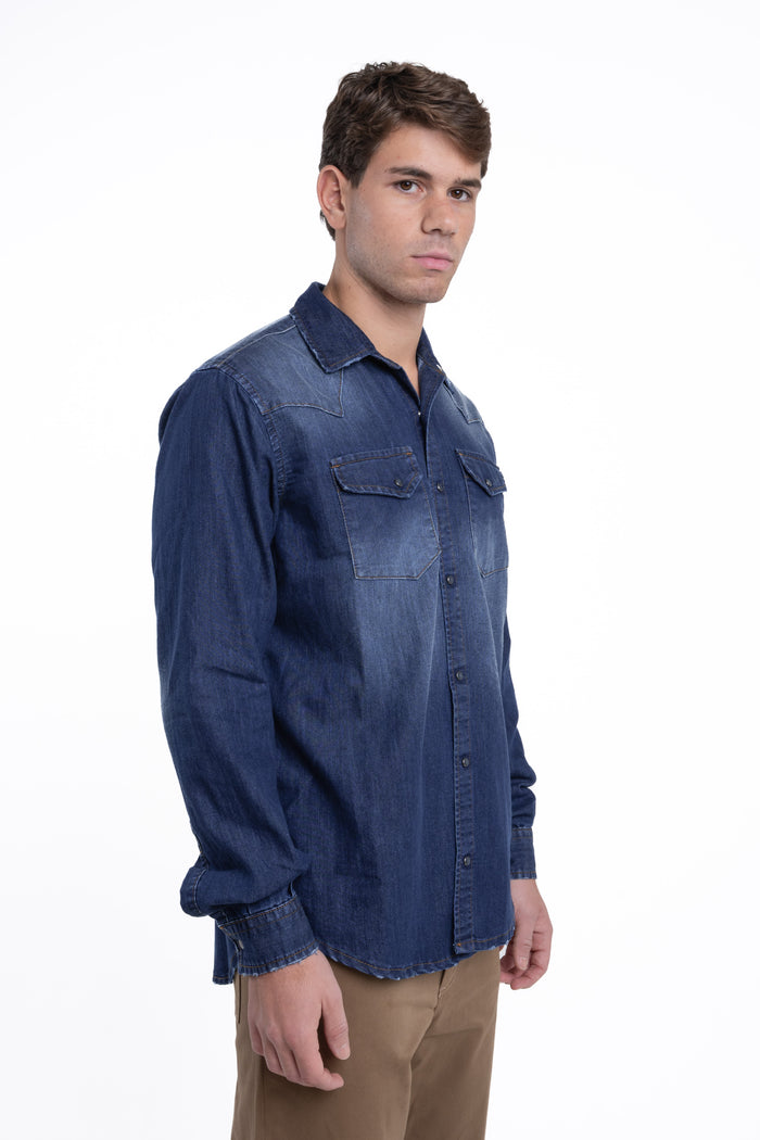 Camicia Denim regular Spy NE31 FW26