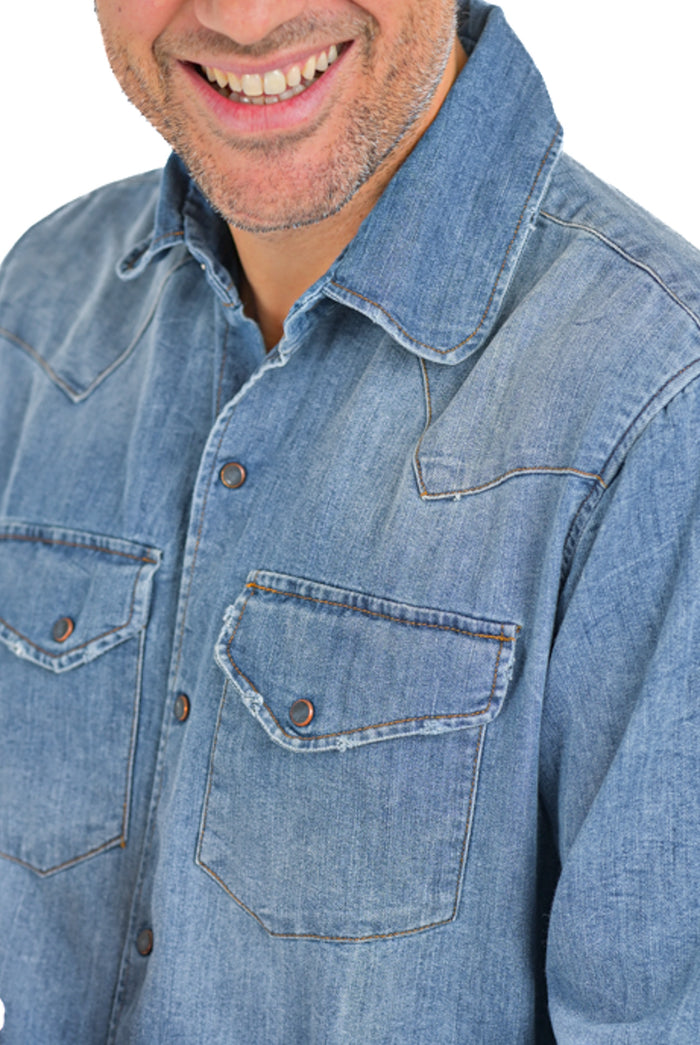 Camicia in denim regular Spy C001 Chiara SS25