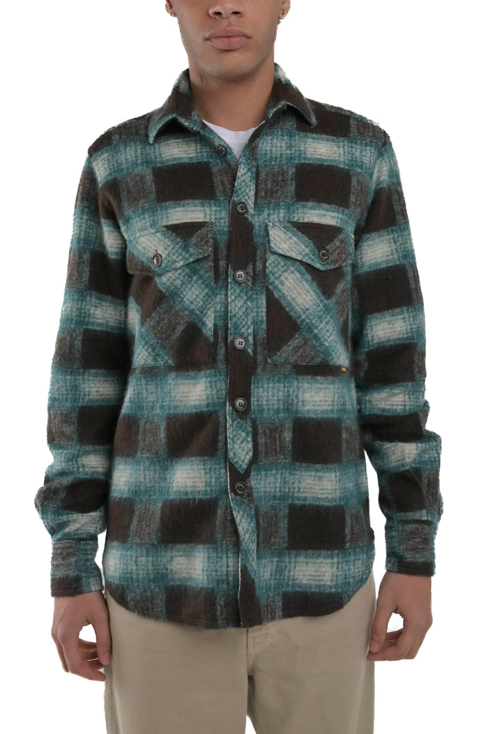 Camicia in flanella loose Under Var 2 FW24/25