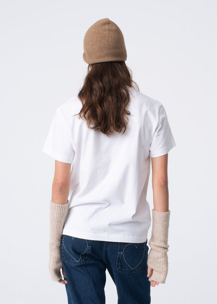 Carne Bollente - Yabba-Dabba-Do Me T-shirt - White-T-shirts-AW23ST0101